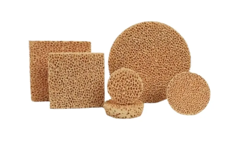 Zircon Foam Filters